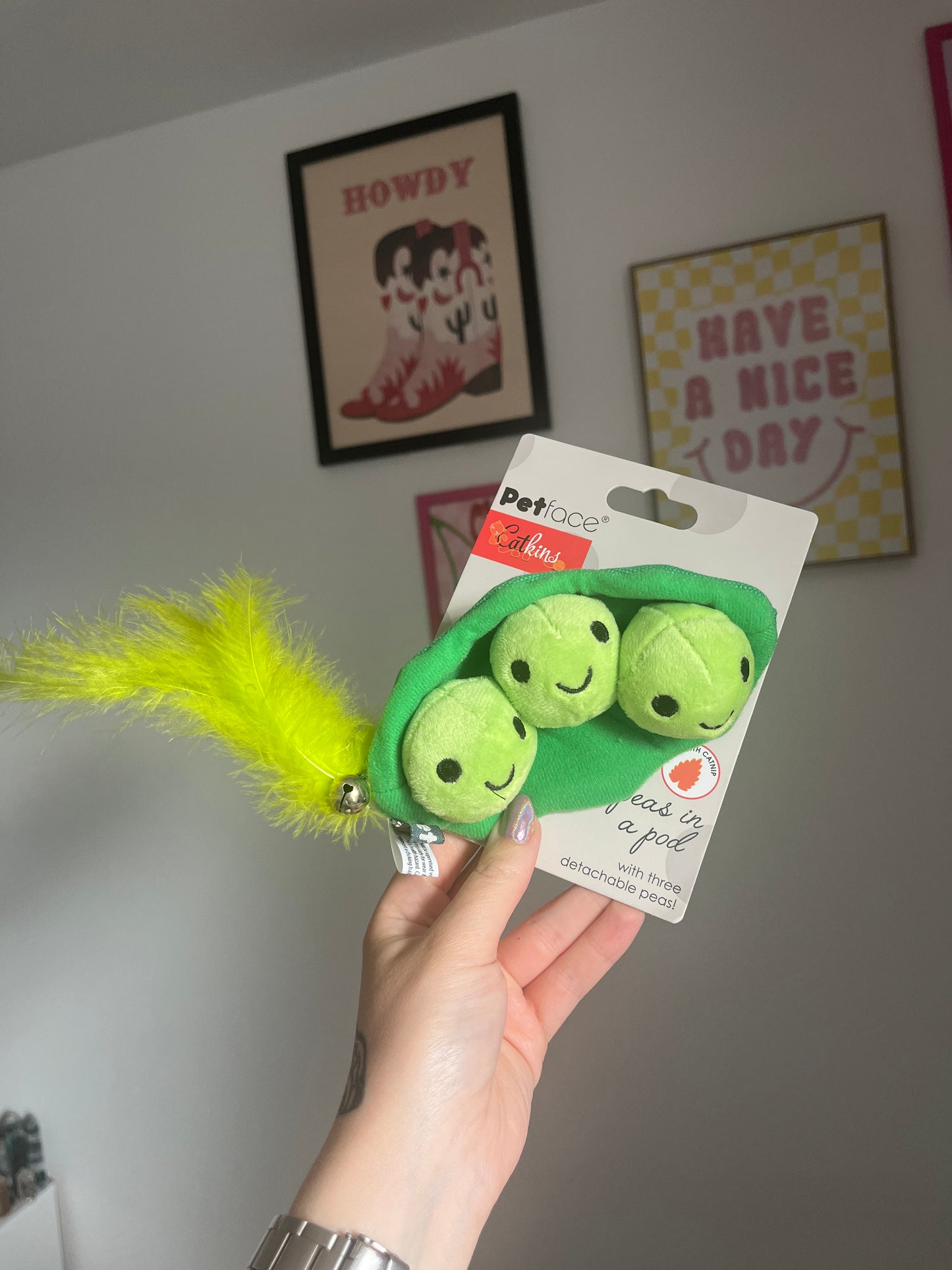 Petface Peas In A Pod Cat Toy