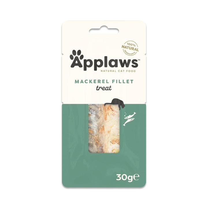 Applaws Natural Adult Cat Treat Mackerel Fillet 30g