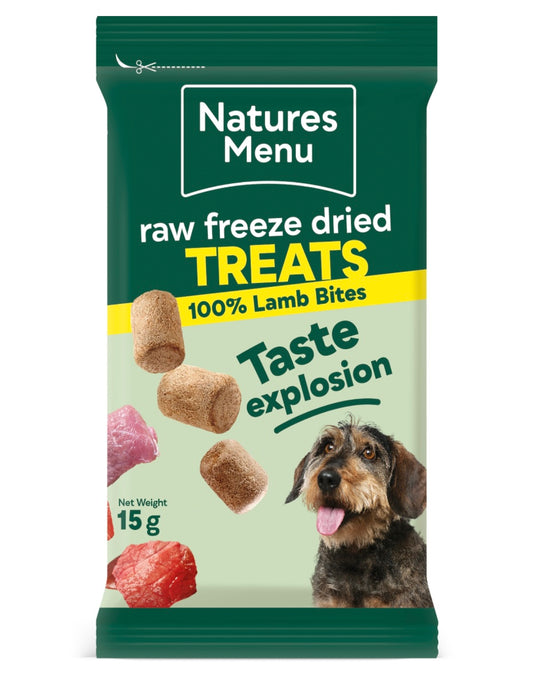 Natures Menu Raw Freeze Dried Lamb Treats
