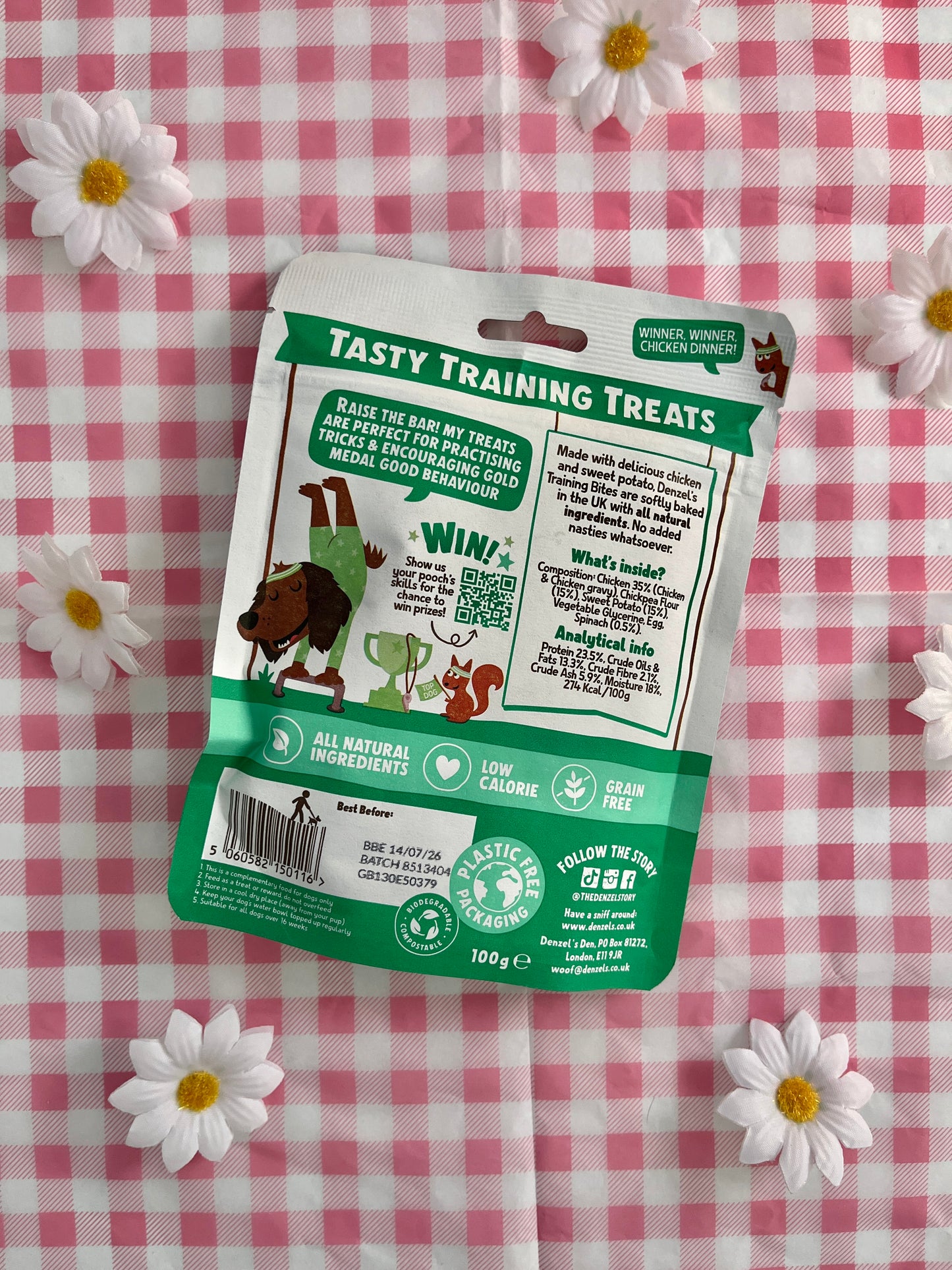 Denzels Training Bites Chicken & Sweet Potato