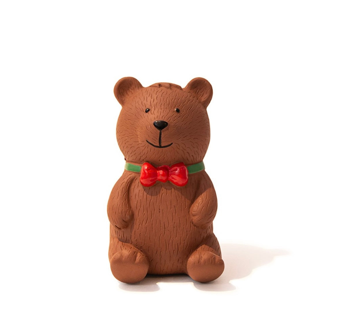 Great & Small Latex Brown Bear Christmas Dog Toy
