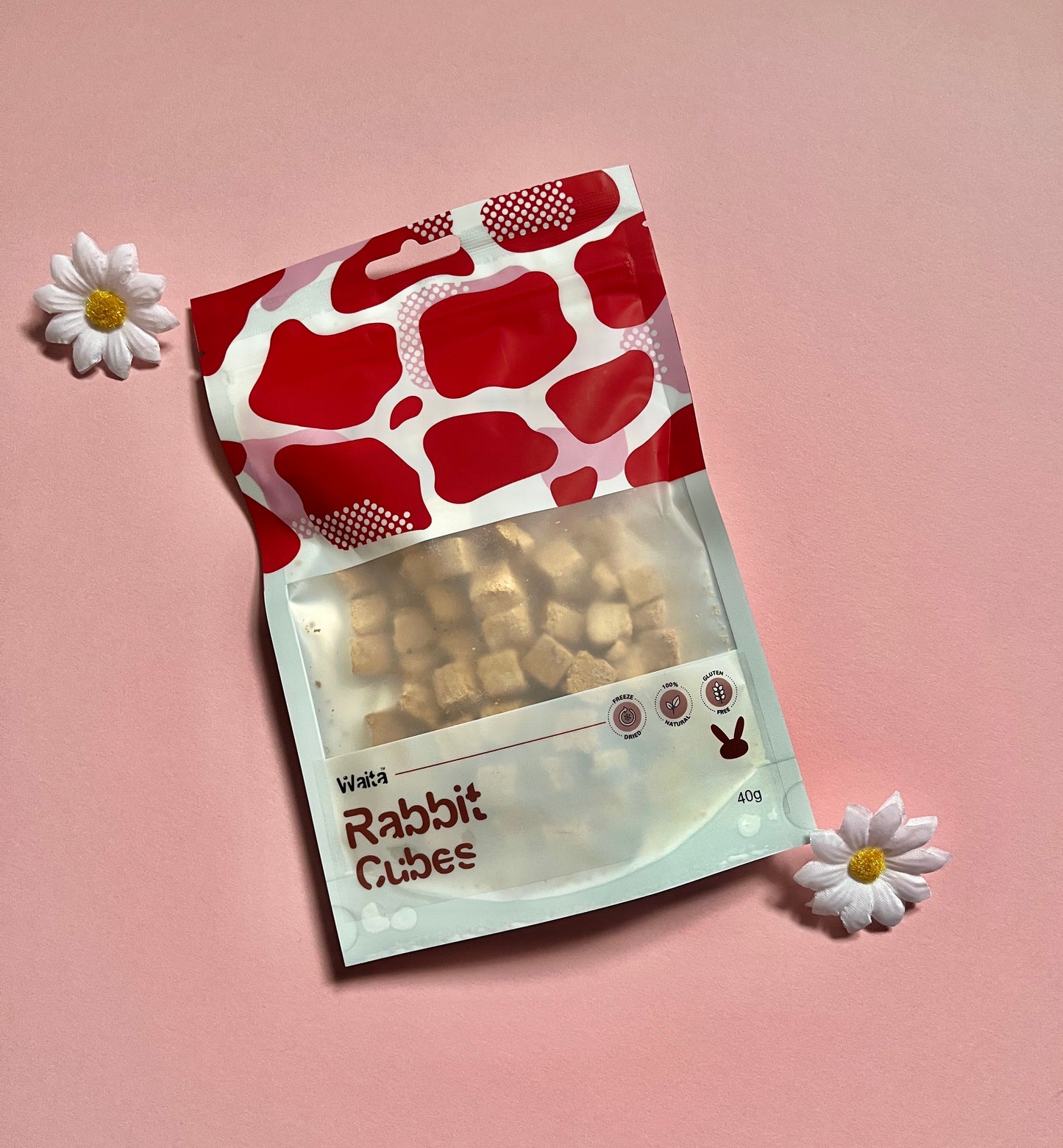 Waita Freeze Dried Rabbit Cubes 40g