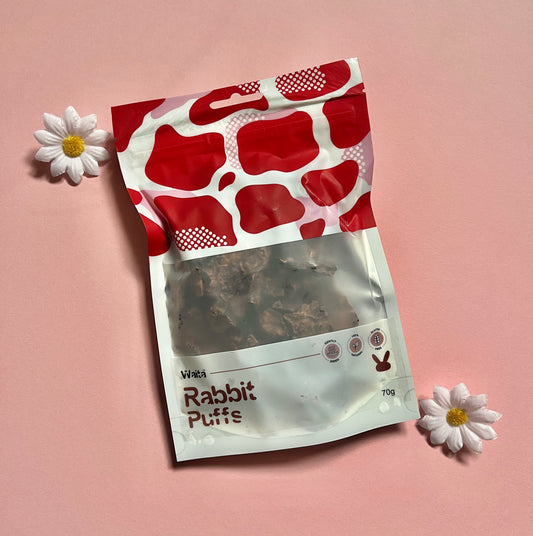 Waita Air Dried Rabbit Puffs 70g