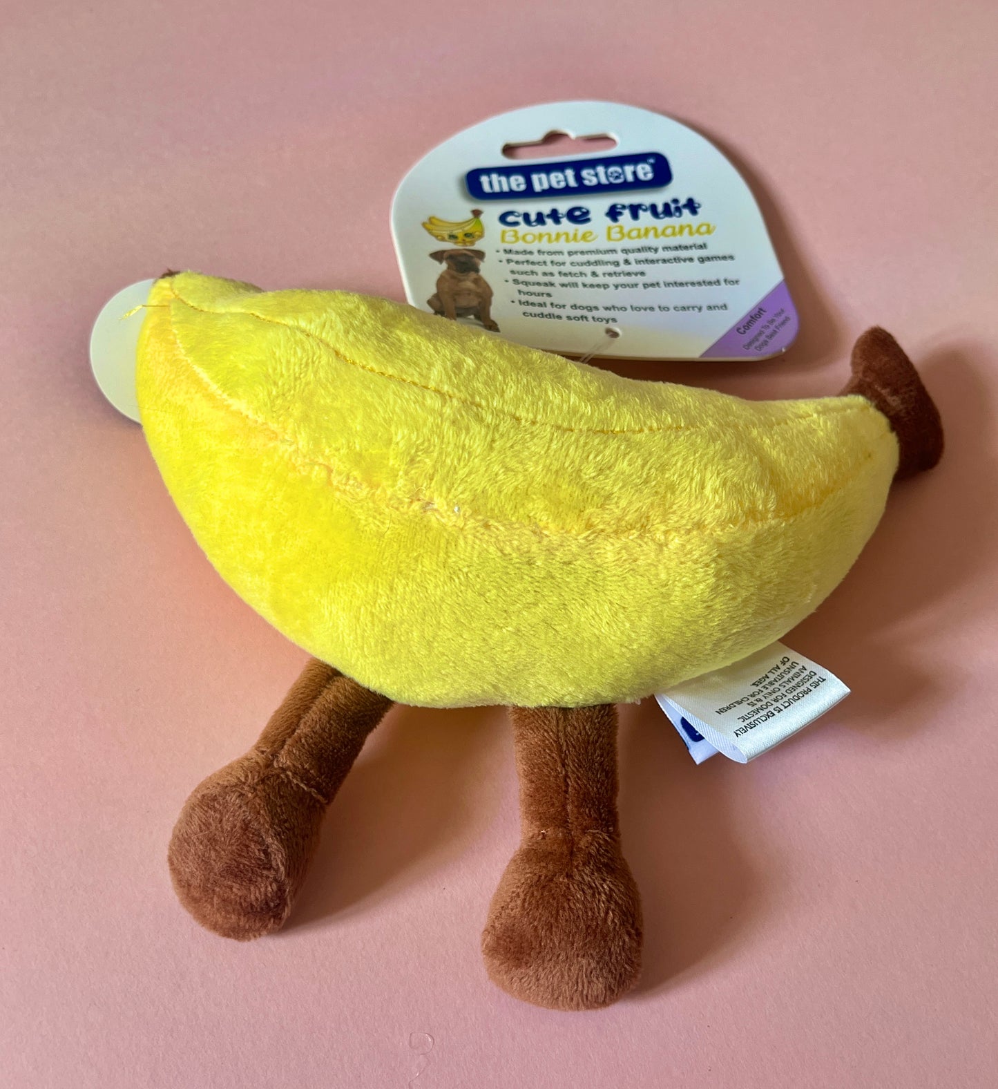 Cute Fruit Dog Toy - Bonnie Banana