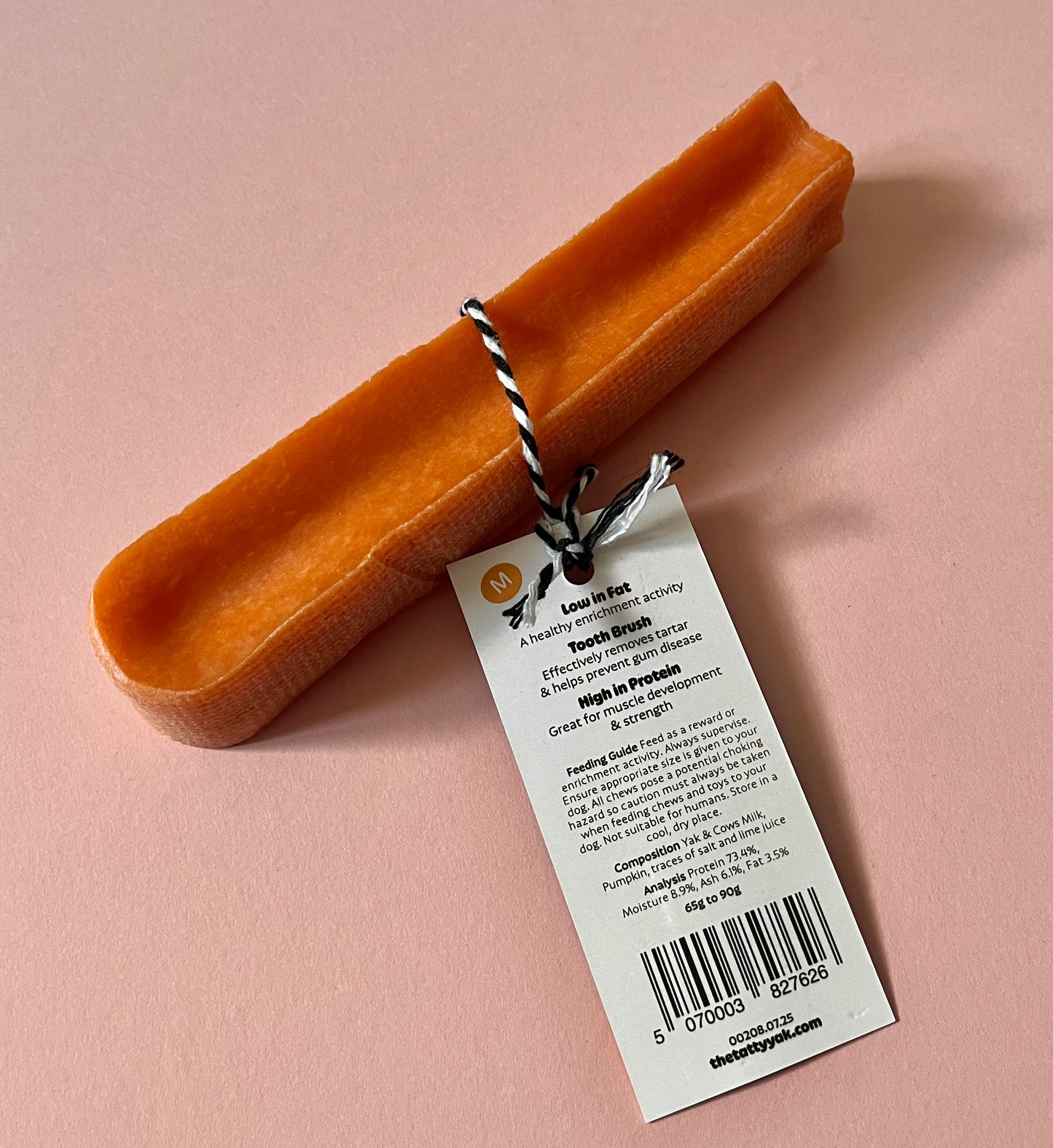 Tatty Yak Milk Bar - Pumpkin - Medium