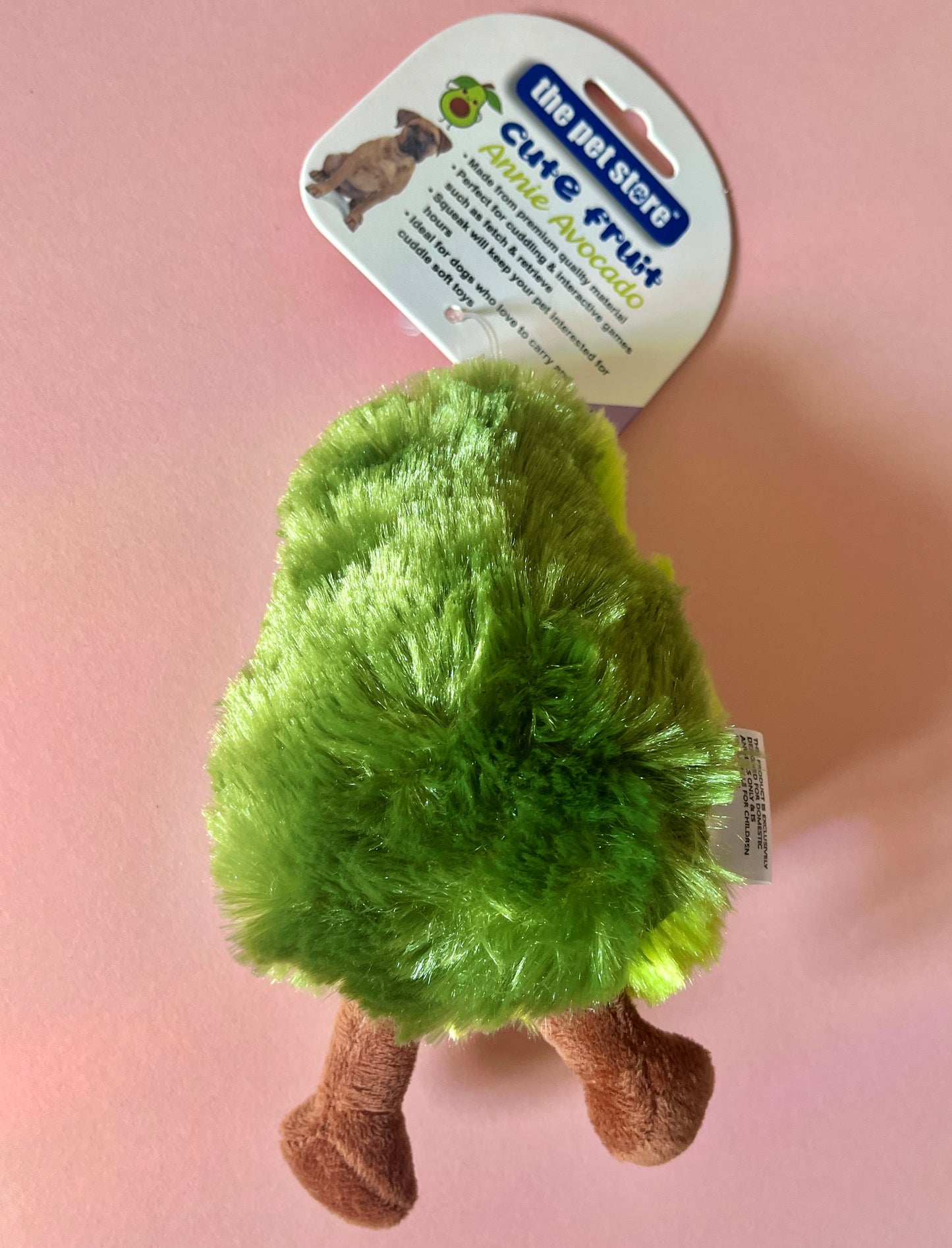 Cute Fruit Dog Toy - Annie Avocado