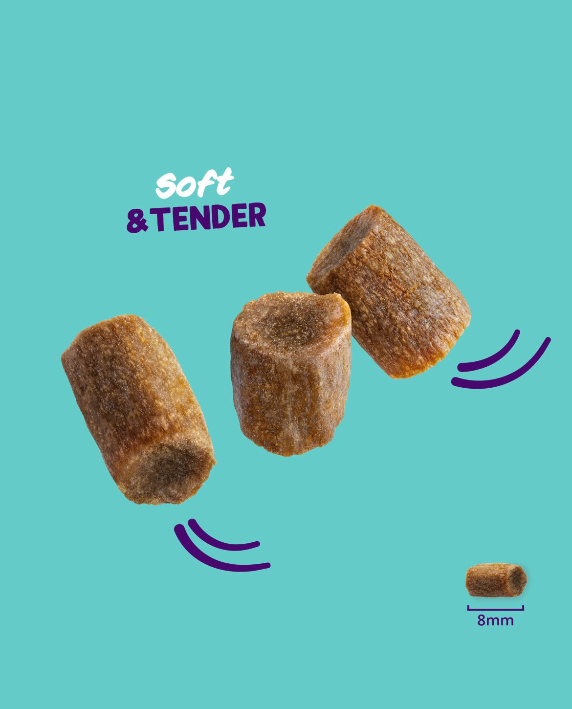 Edgar & Cooper Salmon & Chicken Rolls Cat Treats