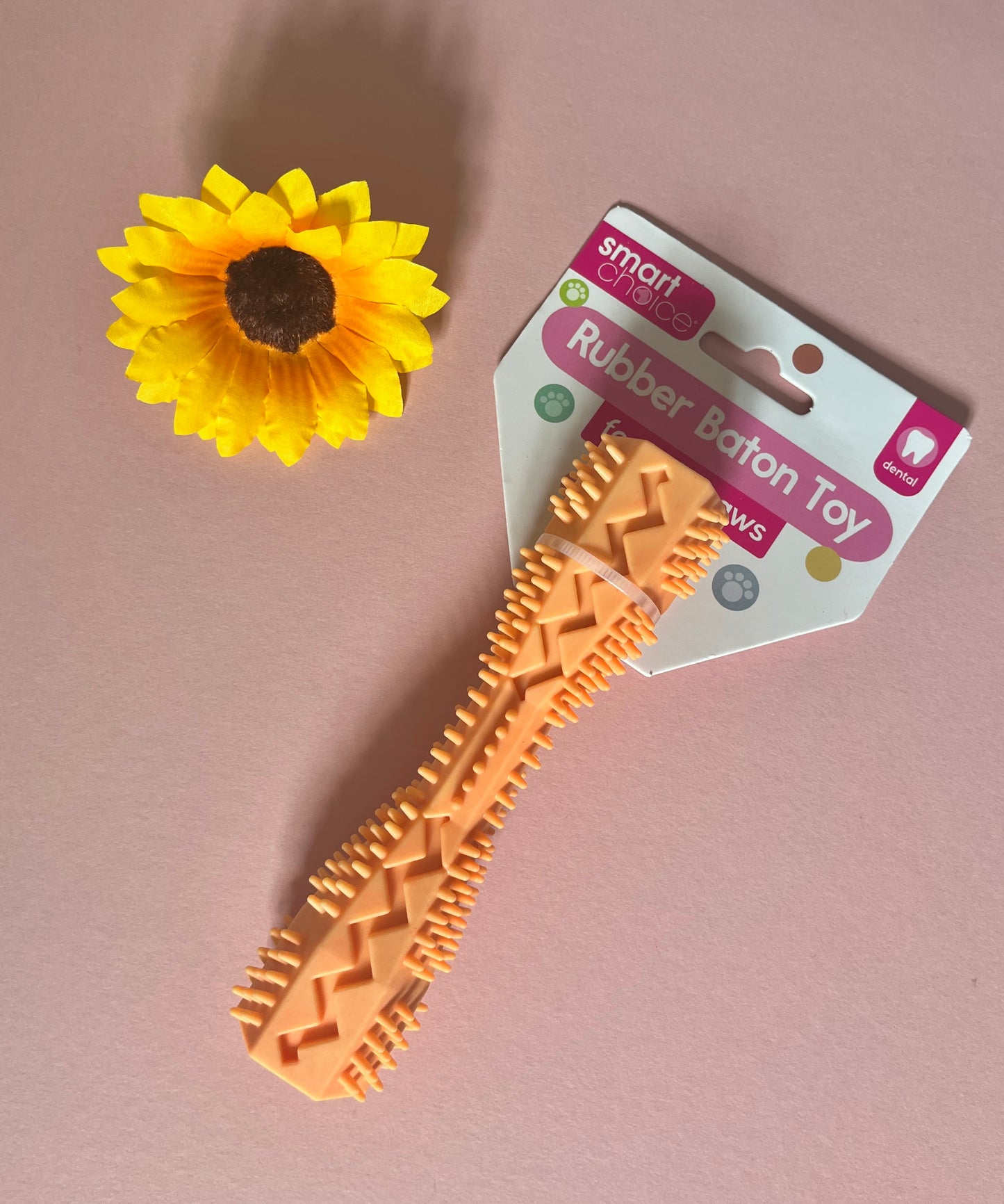 Smart Choice Rubber Baton Puppy Toy