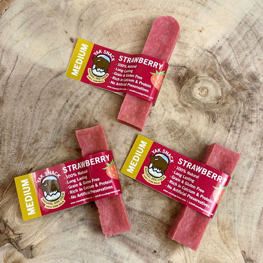 Yak Snack Strawberry - Medium