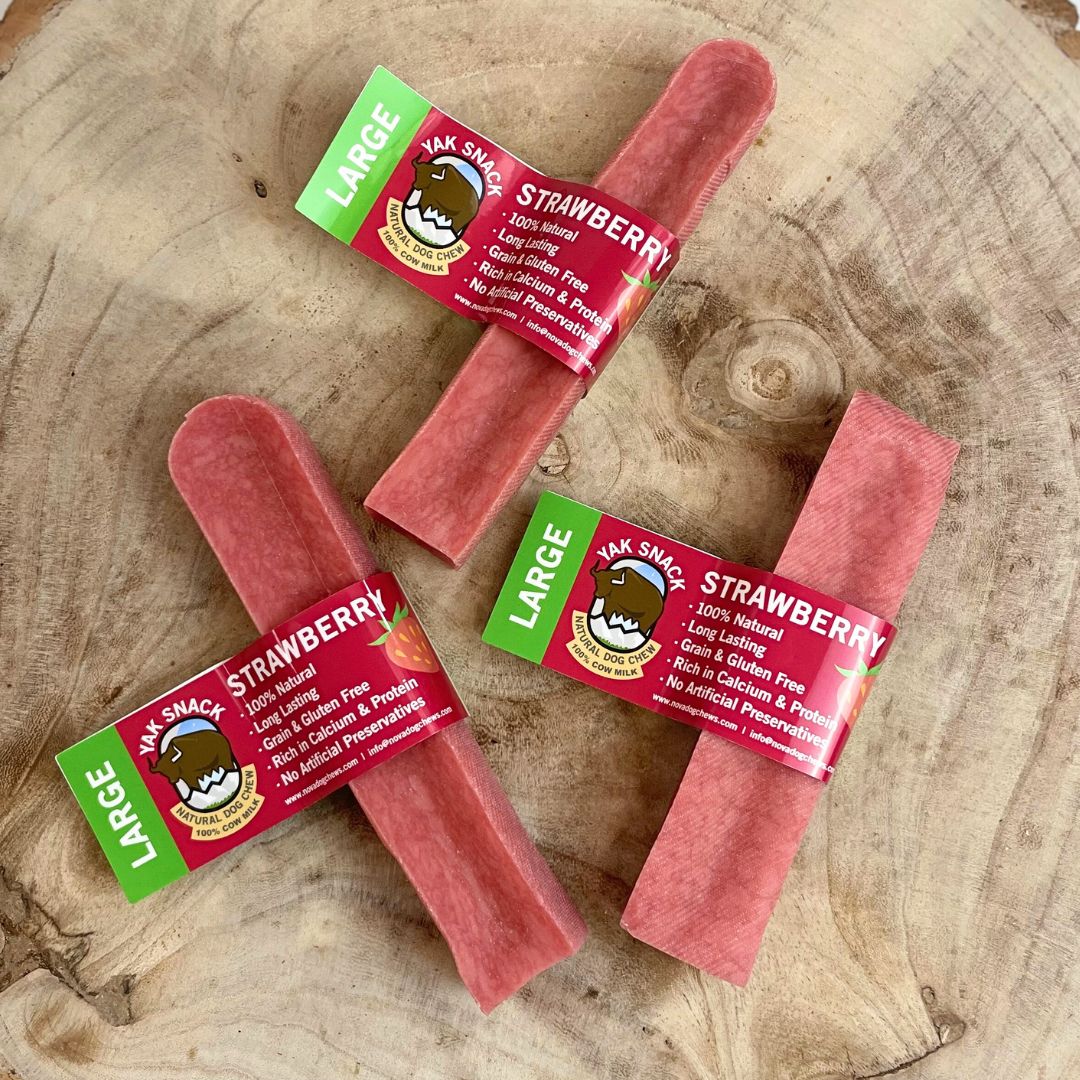 Yak Snack Strawberry - Large