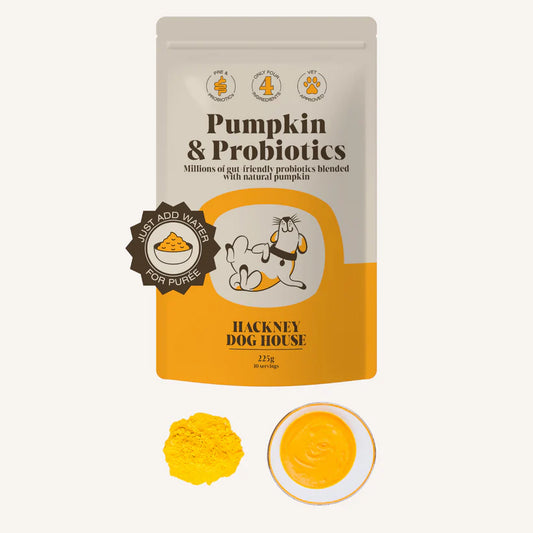 Hackney Dog House Pumpkin & Probiotics Powder