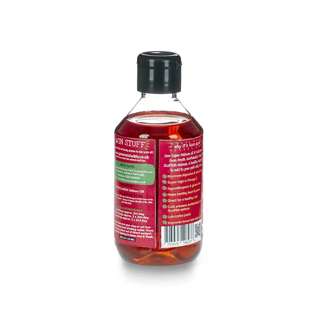 Green & Wilds Super Salmon Oil - 250ml