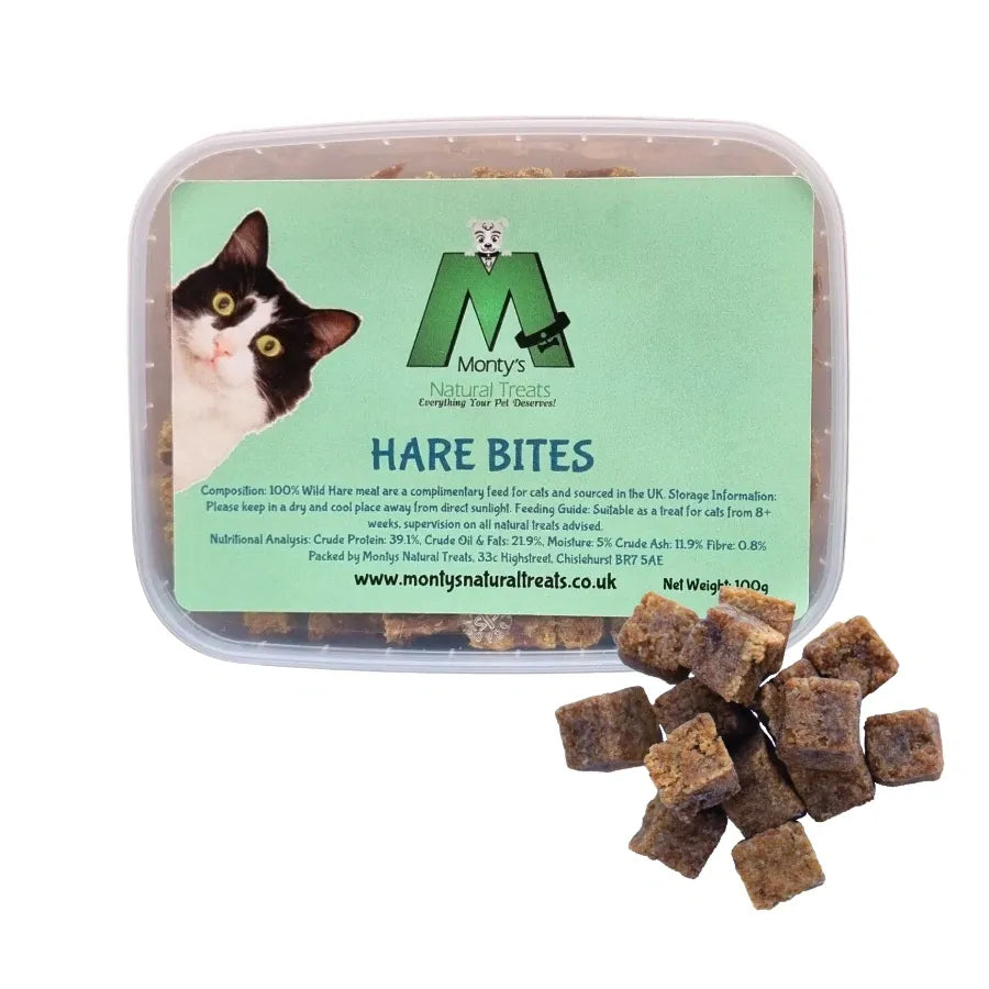 Monty’s Hare Bites for Cats