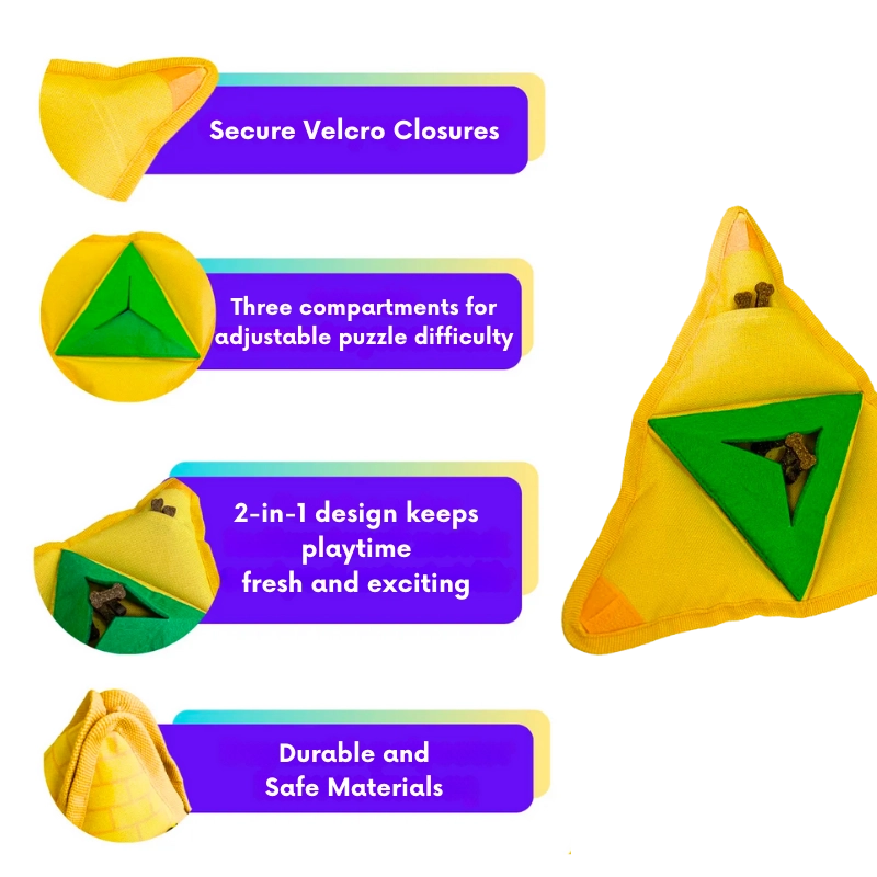 Pyramid Interactive Treat Dispensing Toy