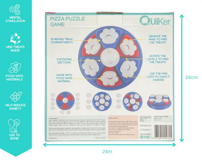 Pizza Puzzle Enrichment Toy
