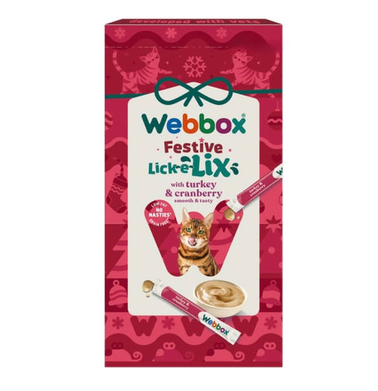 Webbox Festive Lick-e-Lix Turkey & Cranberry