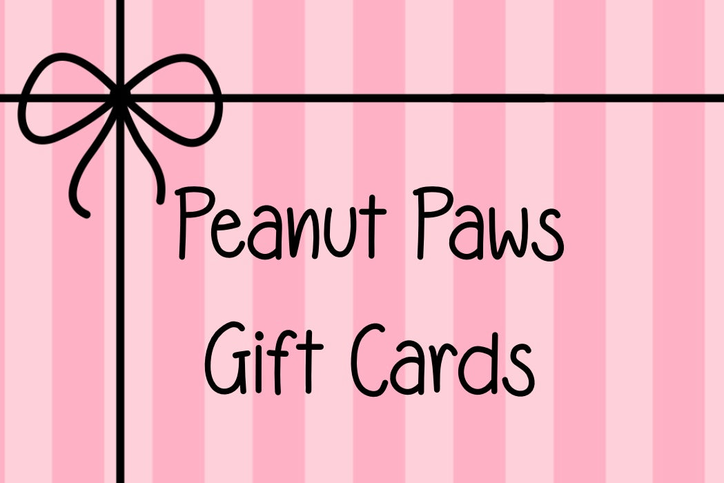 Peanut Paws Gift Cards