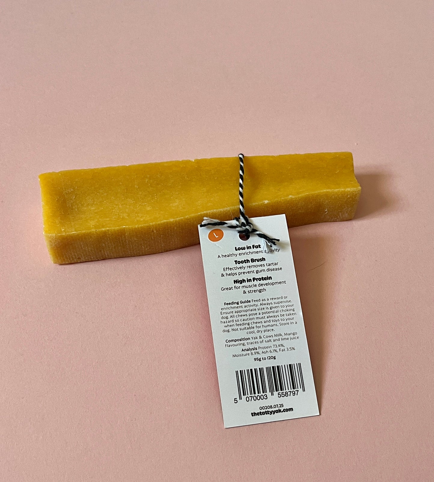 Tatty Yak Milk Bar - Mango - Large