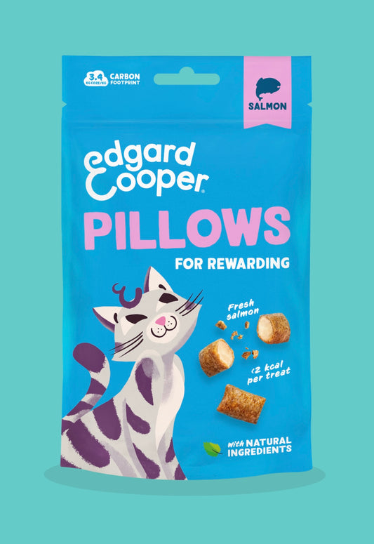 Edgar & Cooper Salmon Pillows Cat Treats