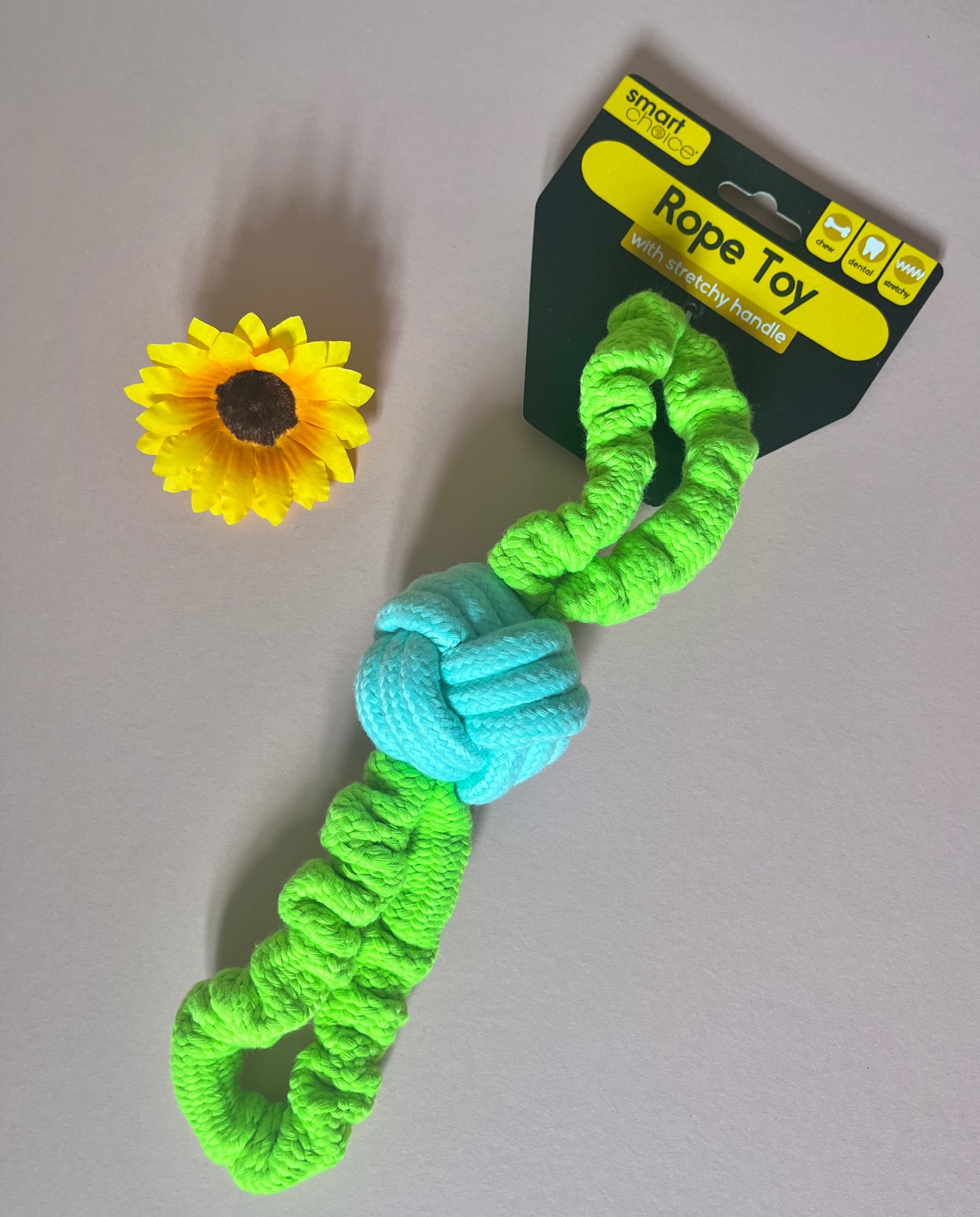 Smart Choice Stretchy Handle Rope Toy