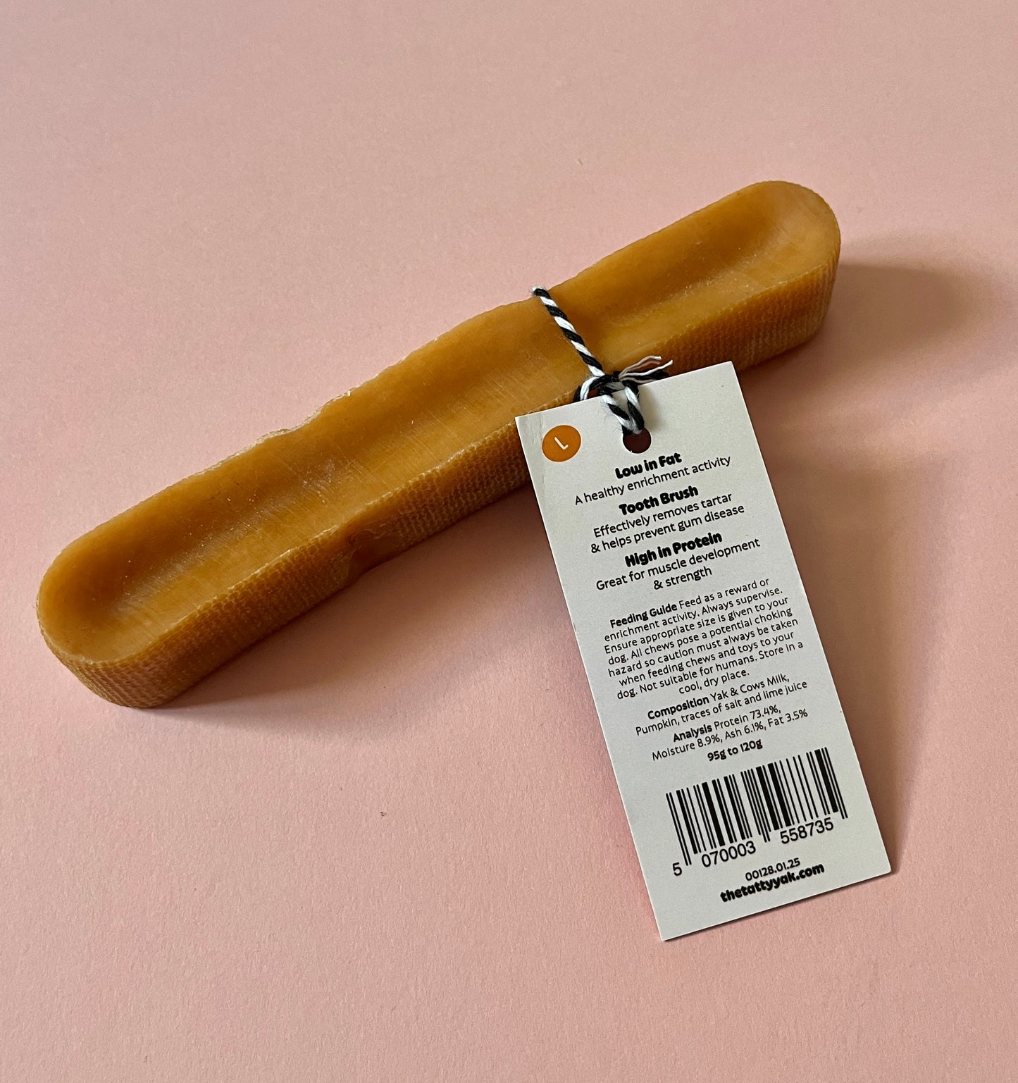 Tatty Yak Milk Bar - Pumpkin - Large