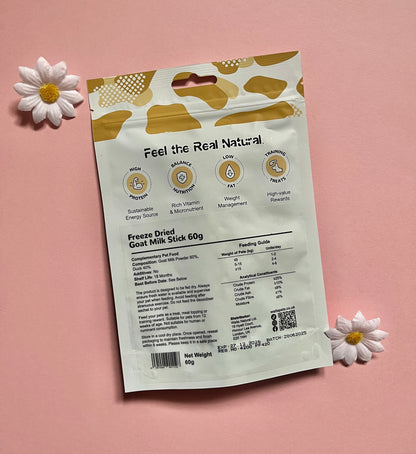 Waita Freeze Dried Goat Milk Sticks 60g