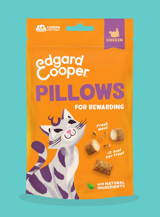 Edgar & Cooper Chicken Pillows Cat Treats