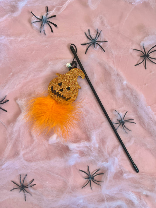 Pumpkin Cat Teaser Toy