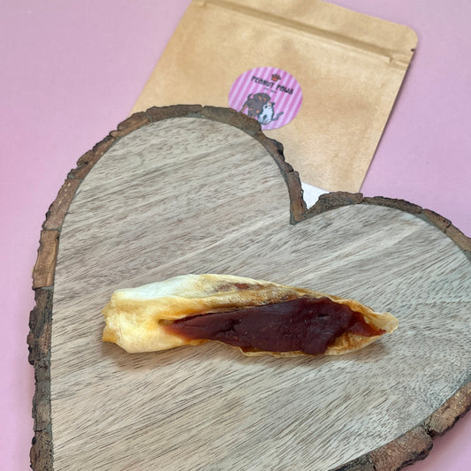 Ostrich Filled Rabbit Ears (1 piece)