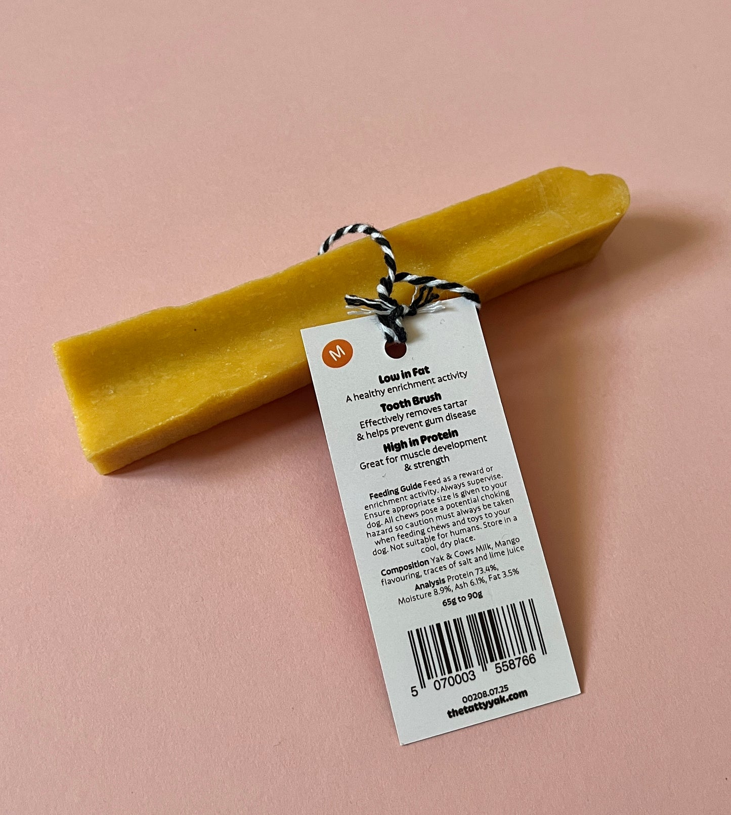 Tatty Yak Milk Bar - Mango - Medium