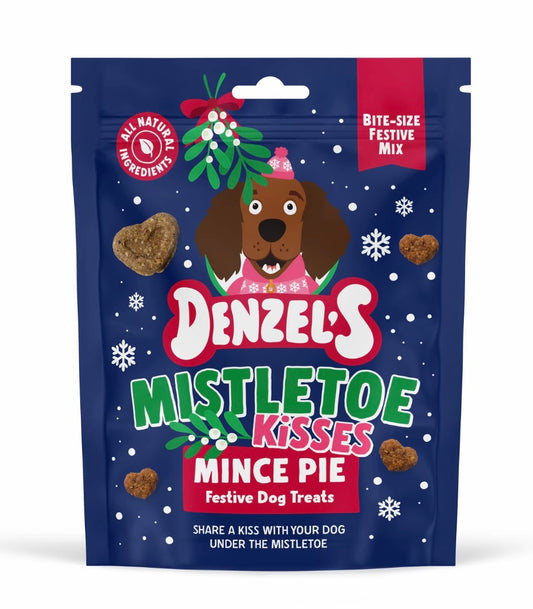 Denzels Mistletoe Kisses - Mince Pie Dog Treats