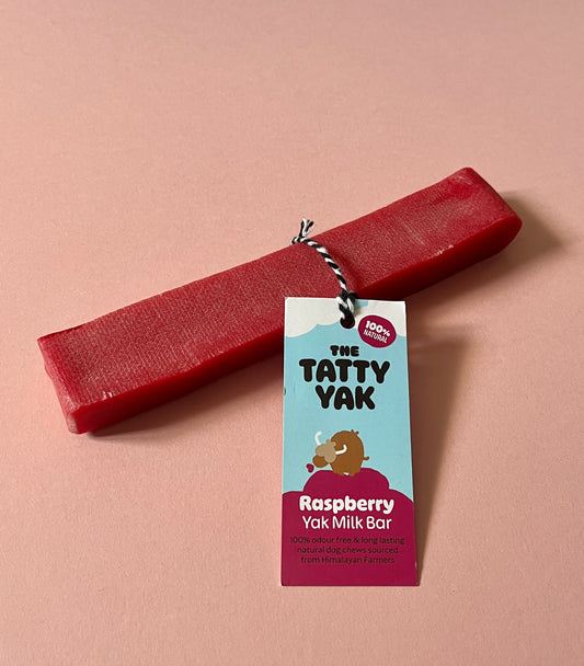 Tatty Yak Milk Bar - Raspberry - Large
