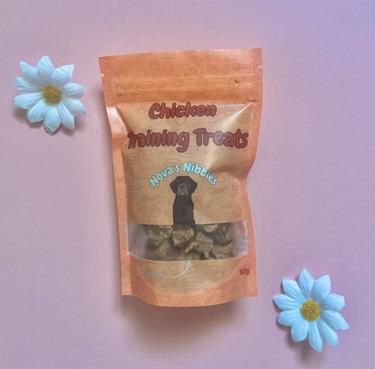 Nova’s Nibbles Chicken Training Treats