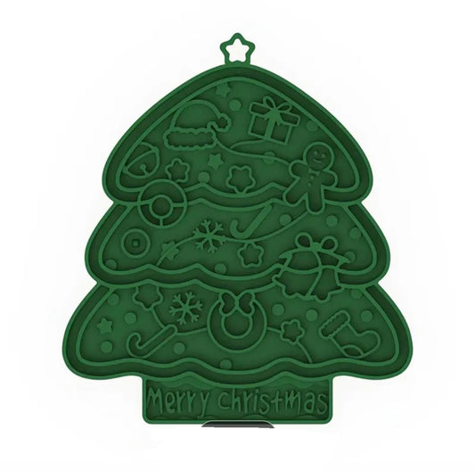 Christmas Lick Mat - Green