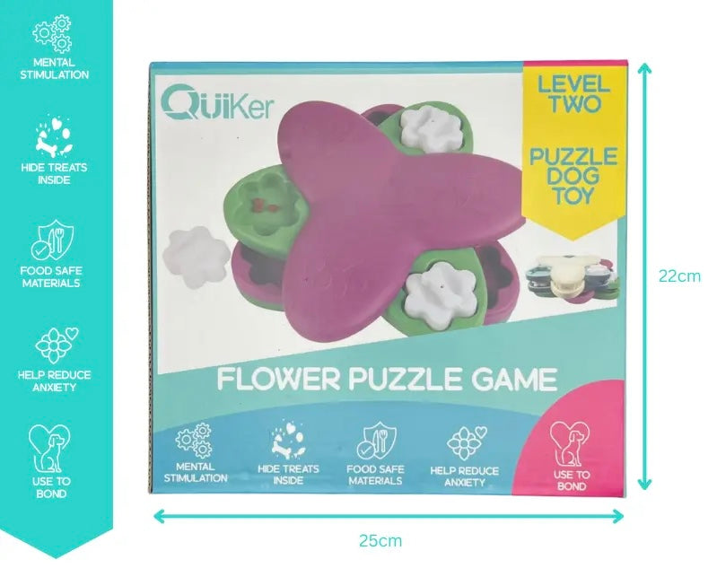 Flower Puzzle Enrichment Toy