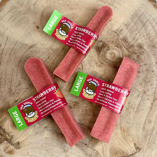 Yak Snack Strawberry - Large