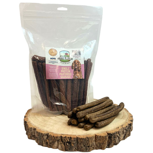 Partridge Sausage Stick - Single Protein - 1 piece