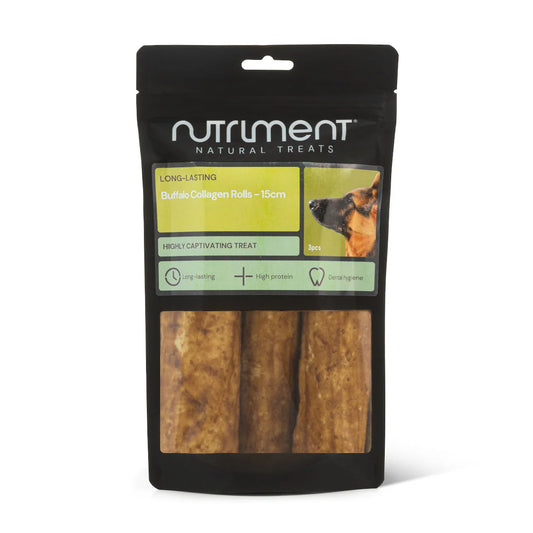 Nutriment Buffalo Collagen Rolls 15cm - 3 Pack