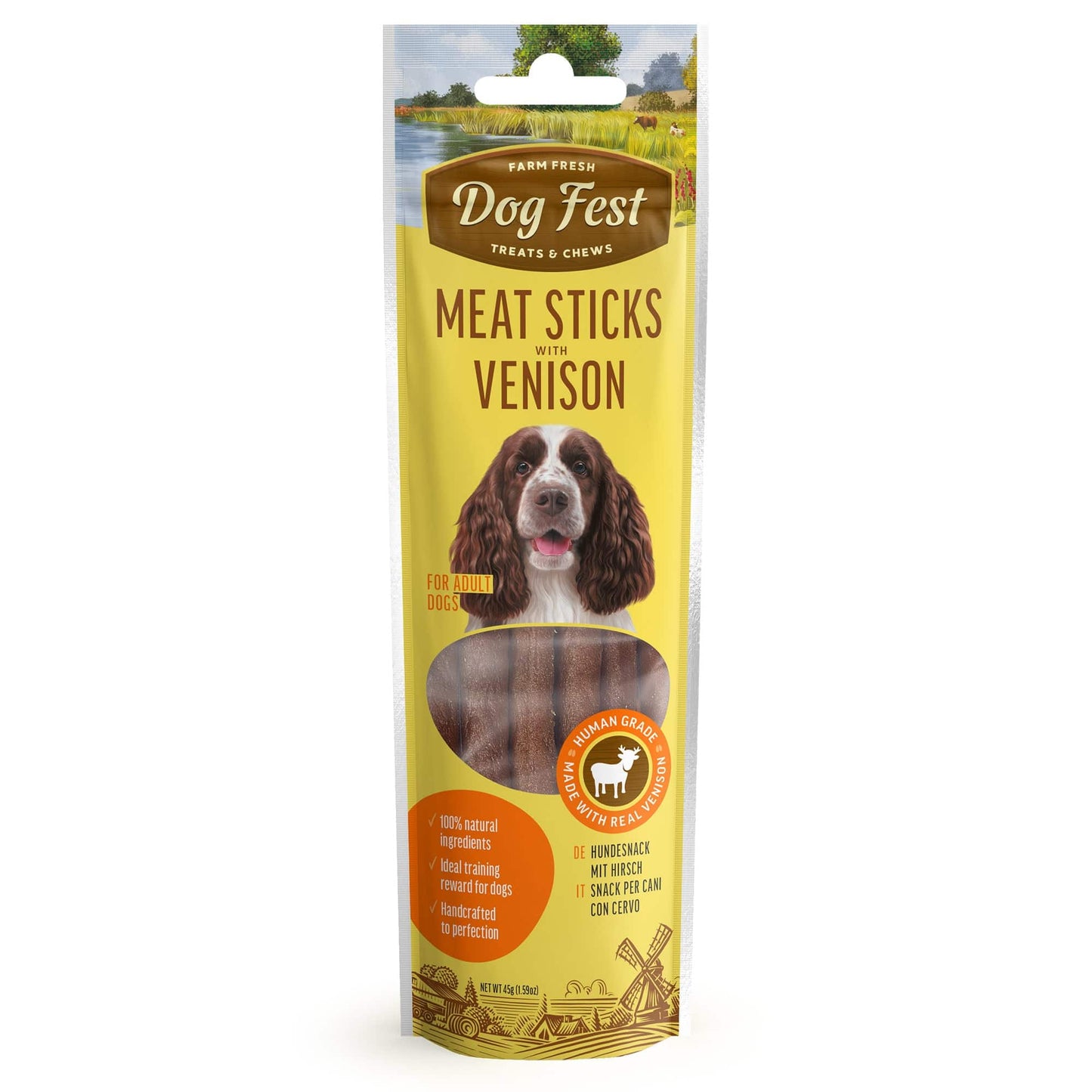 Dog Fest - Meat Sticks With Venison