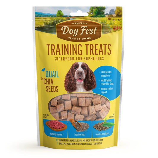 Dog Fest - Quail & Chai Seed Training Treats