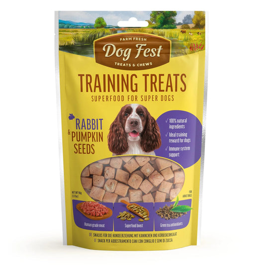 Dog Fest - Rabbit & Pumpkin Seed Training Treats