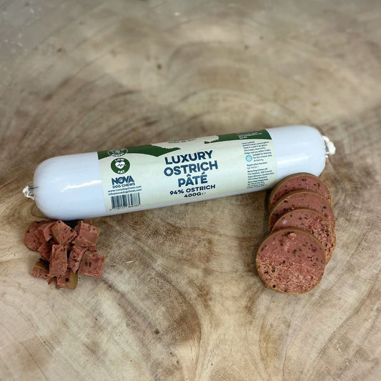 Paddock Farm Luxury Pate For Dogs - Ostrich 400g
